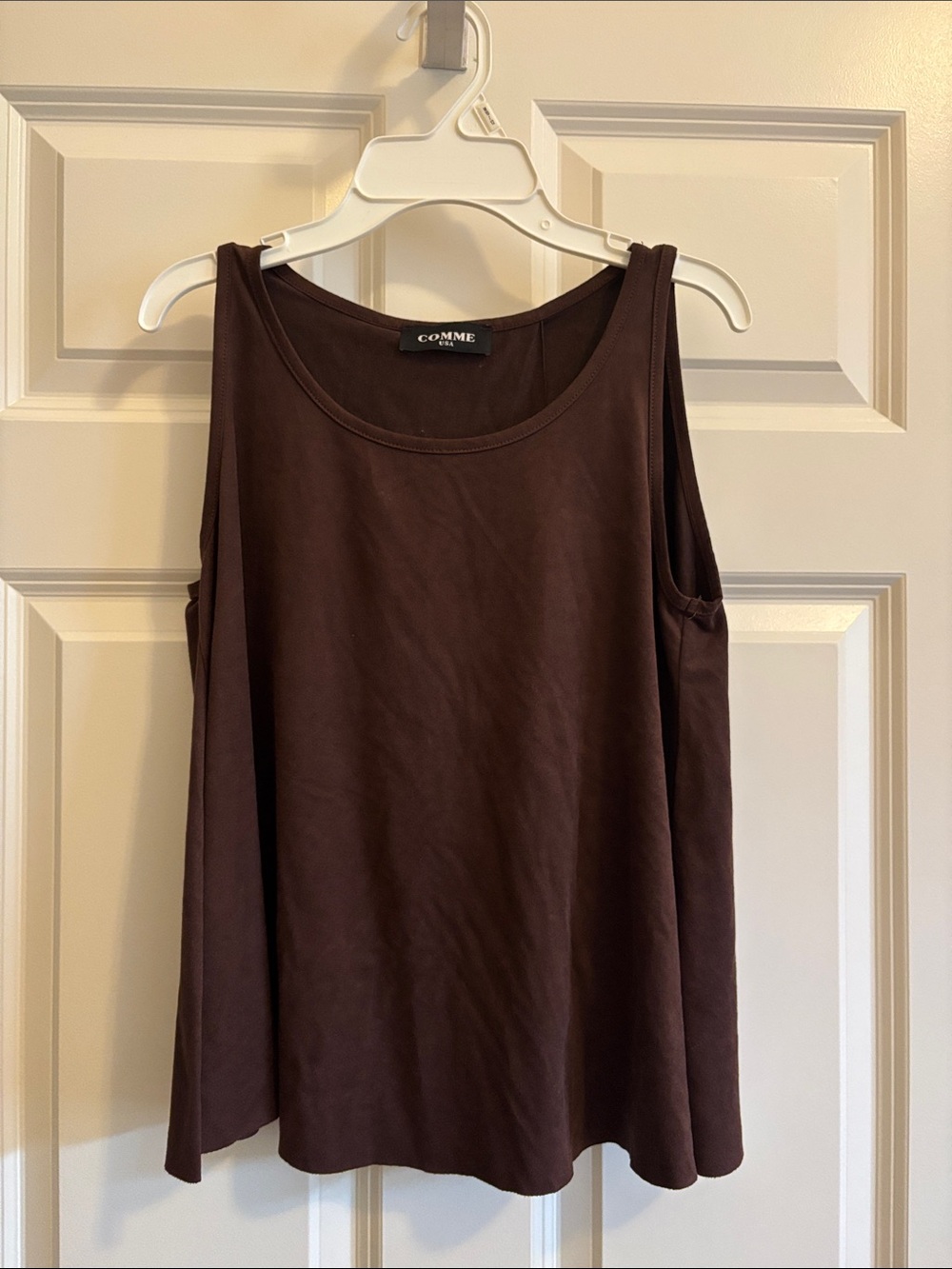 Suede Tank Top